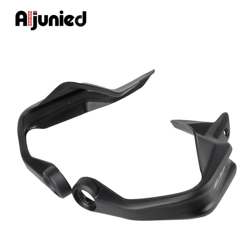 Universal Handguard Windshield Honda CB650R 2019-2025 Black PPSteel Bracket Non-Damaging Fit Crash Protection Wind