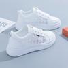 Women Shoes Comfort Breathable White Shoes Lace Mesh Casual Shoes