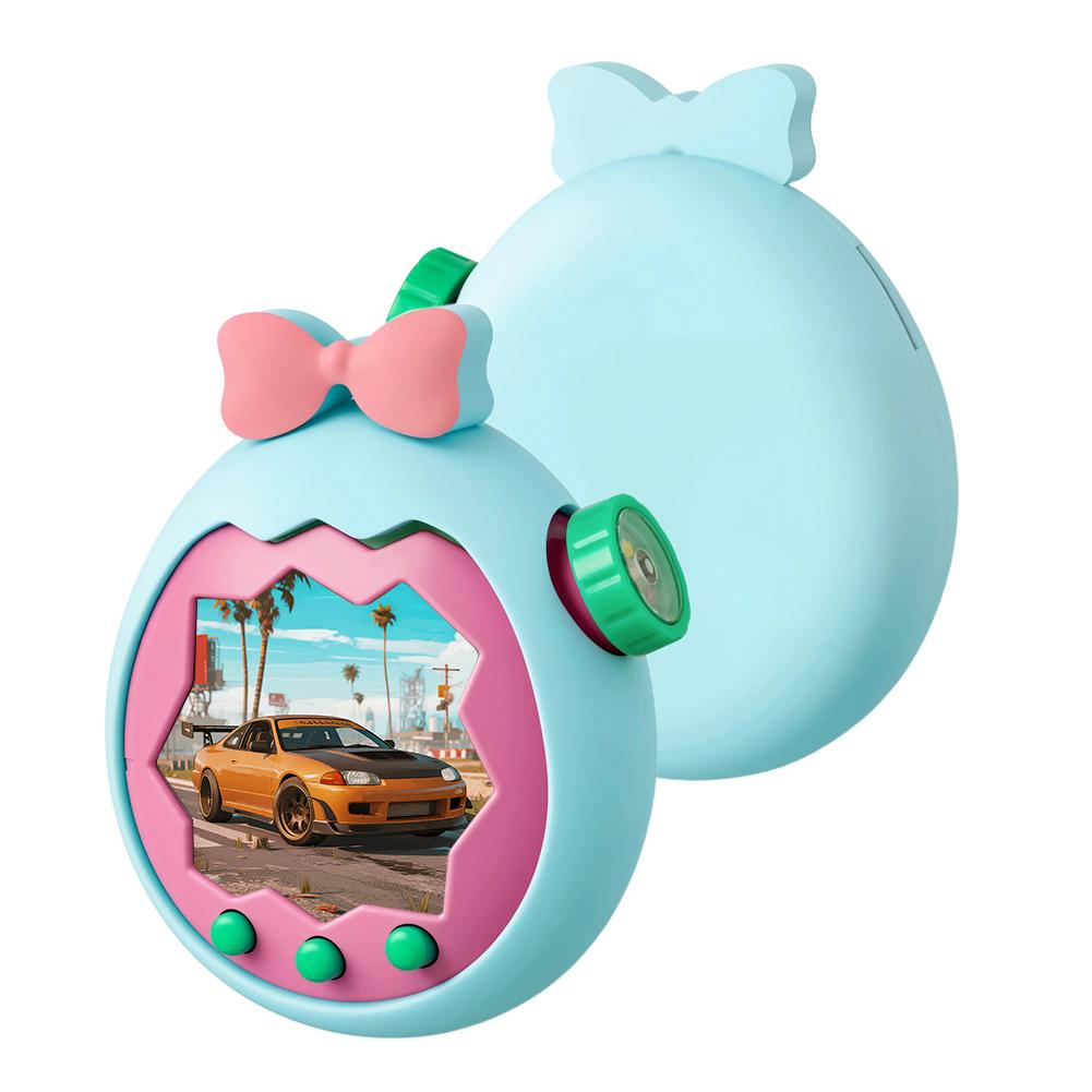 Для Tamagotchi Paradise Funland Защитный чехол Силиконовый Противоударный Милый Декор в виде бантика Сменная оболочка для игрового контроллера