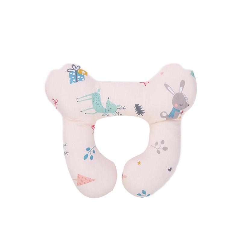 Подушка-поддержка для головы и шеи ребенка - Защита от плоской головы для колясок и автокресел