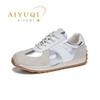 Fashion AIYUQI Forrest Gump Shoes Women Genuine Leather 2025 Spring New Flat Women Moral Training Shoes Casual Sneakers Women