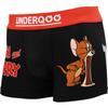 Undercoo Tom & Jerry Surprise Black 3-Panel Boxer Briefs for Men, Black