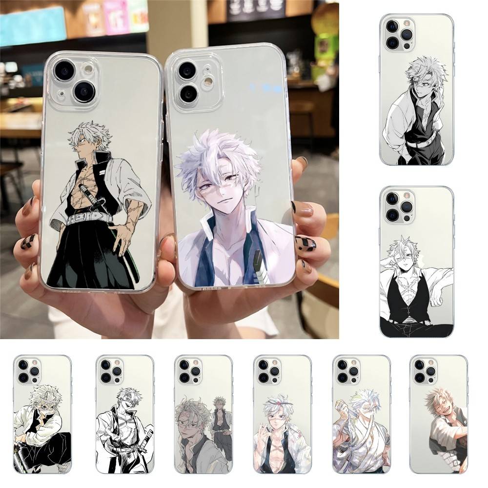 Чехол для телефона S-Shinas-zugawas S-Sanemi Для Iphone17 16 15 11 13 14 Pro Max 7 8 Plus X Xr Xs Max Se2020 12mini Прозрачный чехол