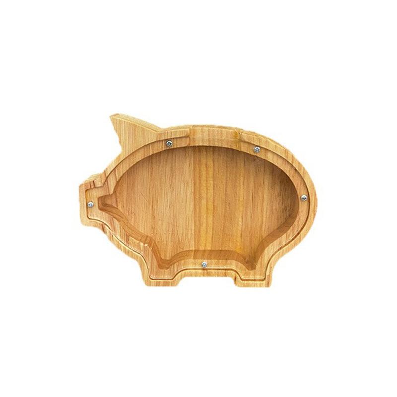 Копилка с алфавитом, креативная деревянная коробка для экономии денег, банка для хранения монет, настольный орнамент, домашний декор, поделки