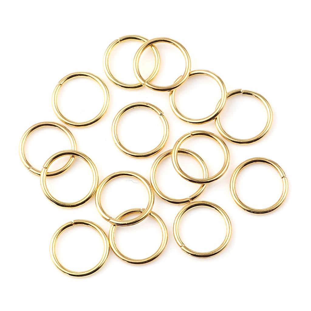 200 PCs/Set Multi-size Multi-Color Iron Based Alloy Open Jump Rings Findings Circle Ring for Making Jewelry DIY 3-12mm Wholesale