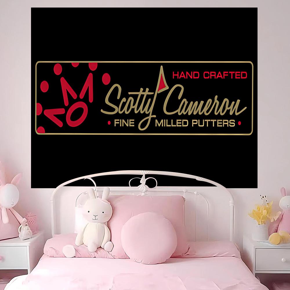 SScotty CCamerons Cartoon Tapestry For Living Room Home Dorm Decor INS Home Decor