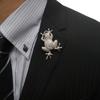 Lapel Pin Frog Jumps On Brooch (lapel Brooch)