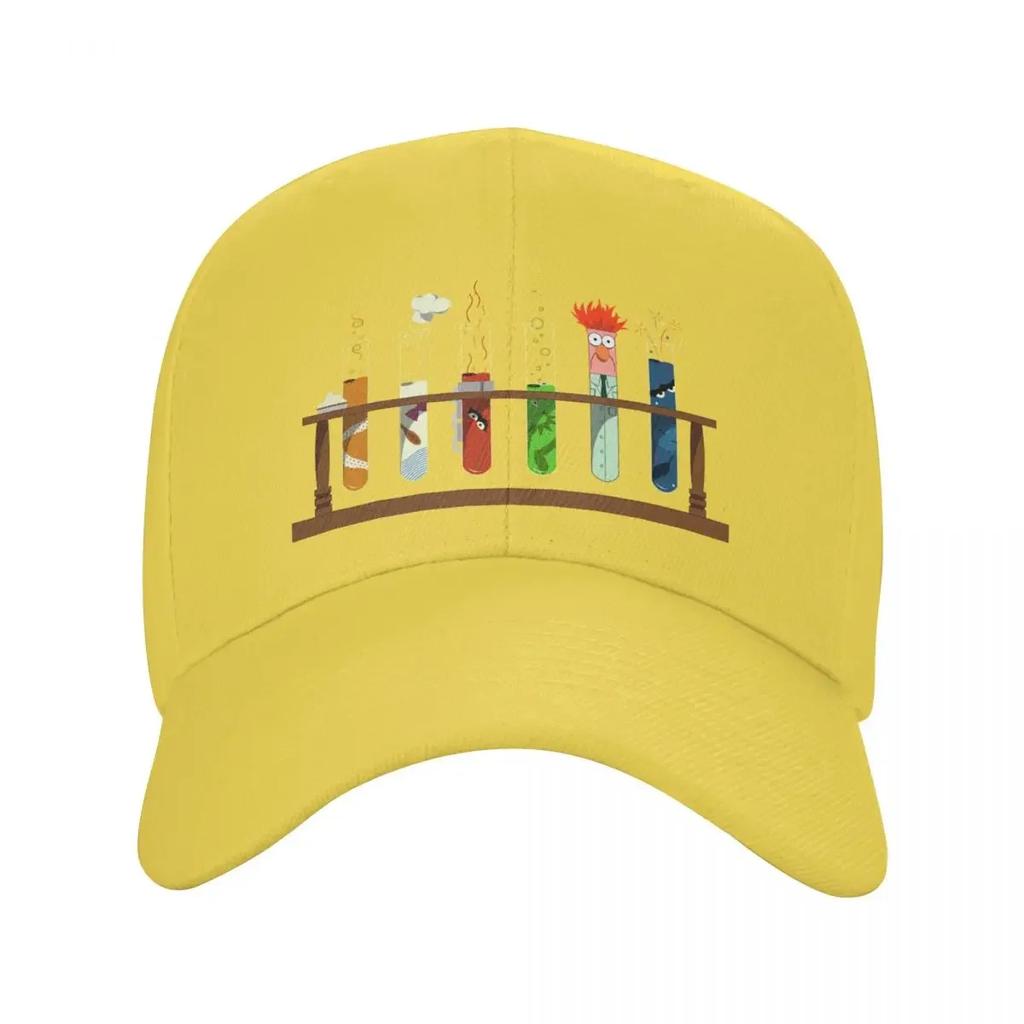 Custom Classic Unisex Funny Muppet Science Baseball Cap Adult Chemistry Adjustable Dad Hat Women Unisex Hip Hop Snapback Caps