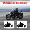 Adjustable Moto Extension Windshield Heightened Motorcycle Wind Screen  Motorcycle Accessories