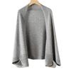 Ladies' Fashionable Cashmere Shawl Paired With Warm, Fashionable And Stylish High-end Knitted Cape Dual-use Scarf