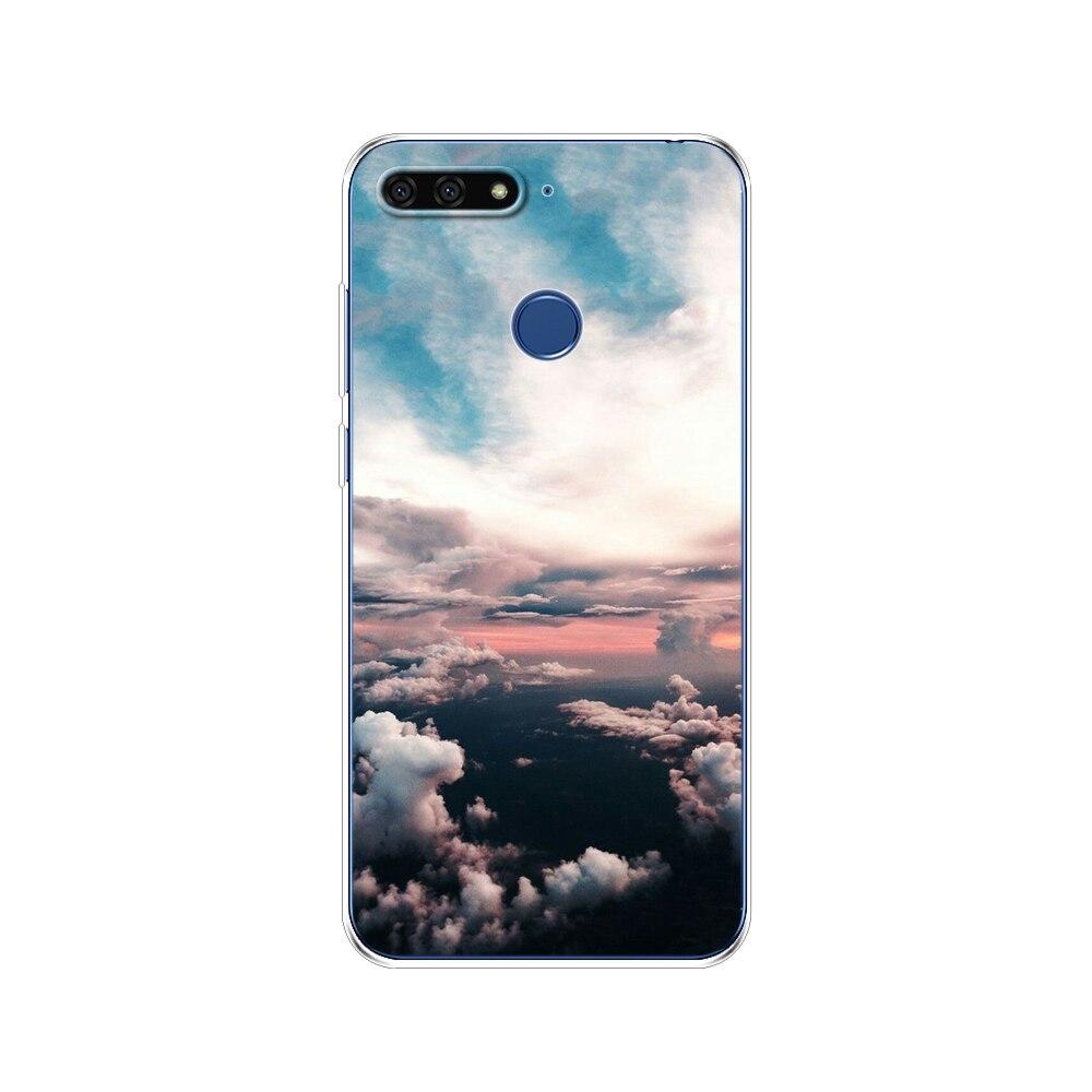 Для Huawei Honor 7C 5,7 дюймов чехол мягкий силиконовый чехол из ТПУ милый защитный чехол для телефона для Huawei Honor 7c Aum-L41 сумки