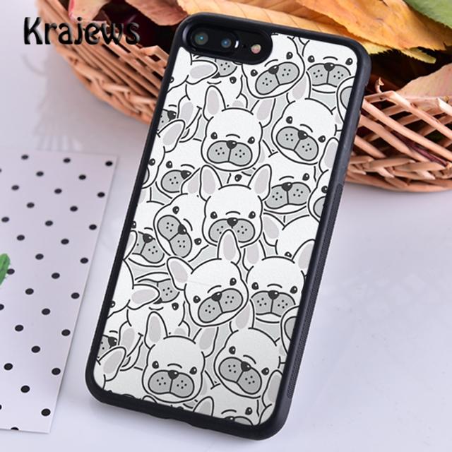 Krajews Masked Frenchie French Bulldog Puppy Phone Case For iPhone 14 5 6s 7 8 Plus XR XS 11 12 13 Pro Max Samsung S21 S22ultra