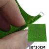 1-2 Set DIY Artificial Grass Mat Carpet for Train Railway Scene 15/30cm Square, 3mm 5mm 8mm Thick