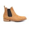 Roshoeman 8090 New Chelsea Boots Light Brown Suede 2