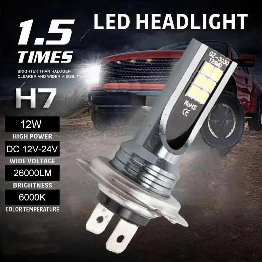 H4/H7/H11/9005 LED Fog Lights - 16000LM Super Bright 4300K-8000K Waterproof Headlight Kit (2-Pack)