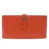 Beansufla Purse Orange/Gold Hardware Epsom Women Used