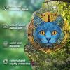 10-дюймовый подвесной ветряной спиннер с крючком на 360 градусов для декора балкона и сада, весенне-летнее уличное украшение