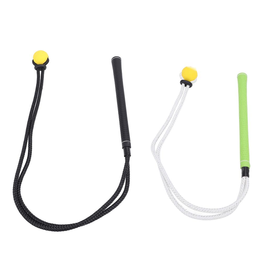 Golf Swing Trainer Rope Warm Up Improve Body Balance Anti Slip Silicone Grip Portable for Beginners