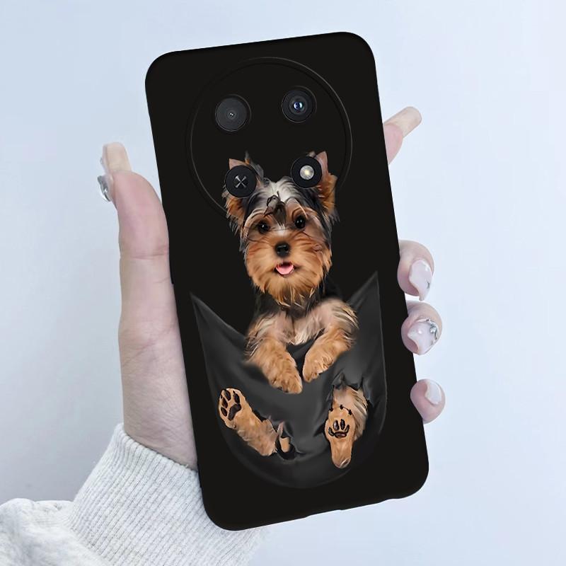Чехол для Huawei Nova 12i Дизайн 'Девочка с цветами' Мягкий силиконовый чехол для телефона для Huawei Nova12i 12 i 4G CTR-L81 L91 Nova 13i Чехол Capa