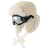 Autumn and Winter Hats Women's Goggles Cold Protection Ear Protection Warm Hat Outdoor Windproof Mountaineering Versatile