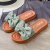 Женские летние износостойкие нескользящие повседневные туфли Design Fresh Bow Slippers