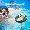 Floating Pool Thermometer Cartoon Polar Bear Shape Water Temperature Thermometers with String for Outdoor Indoor