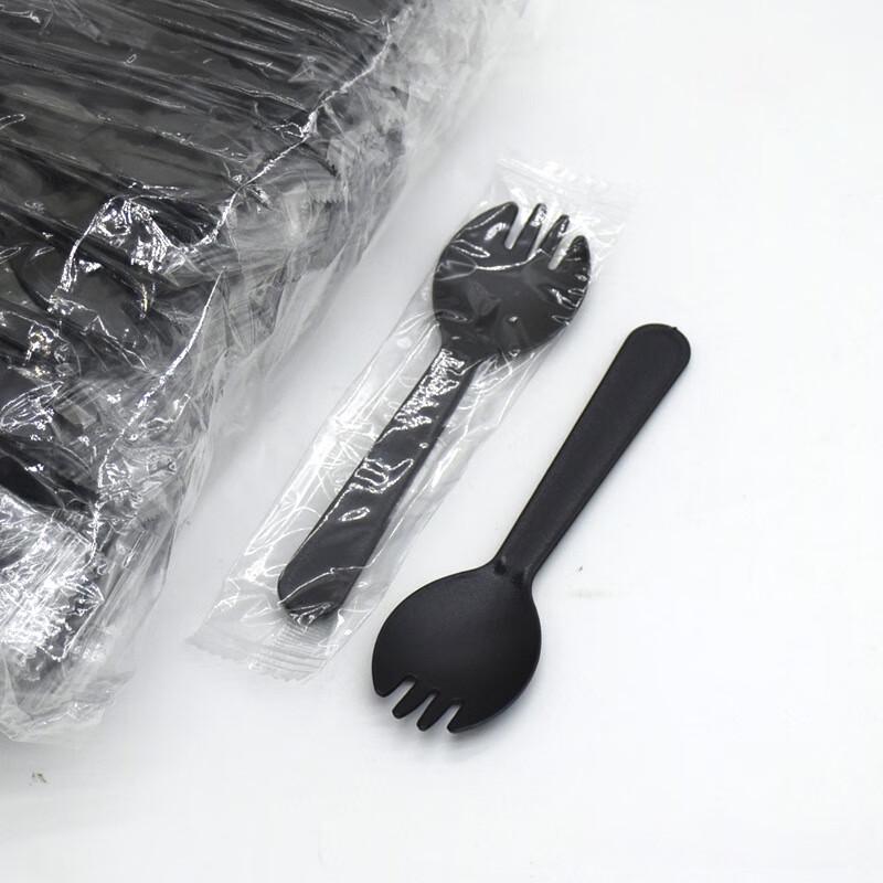 Individually Wrapped Disposable Plastic Spoons & Forks