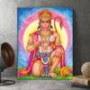 Настенные картины Ханумана, печать на холсте, настенные панно, Рама Лорд Хануман, настенные художественные принты, индийский бог, художественные постеры, домашний декор