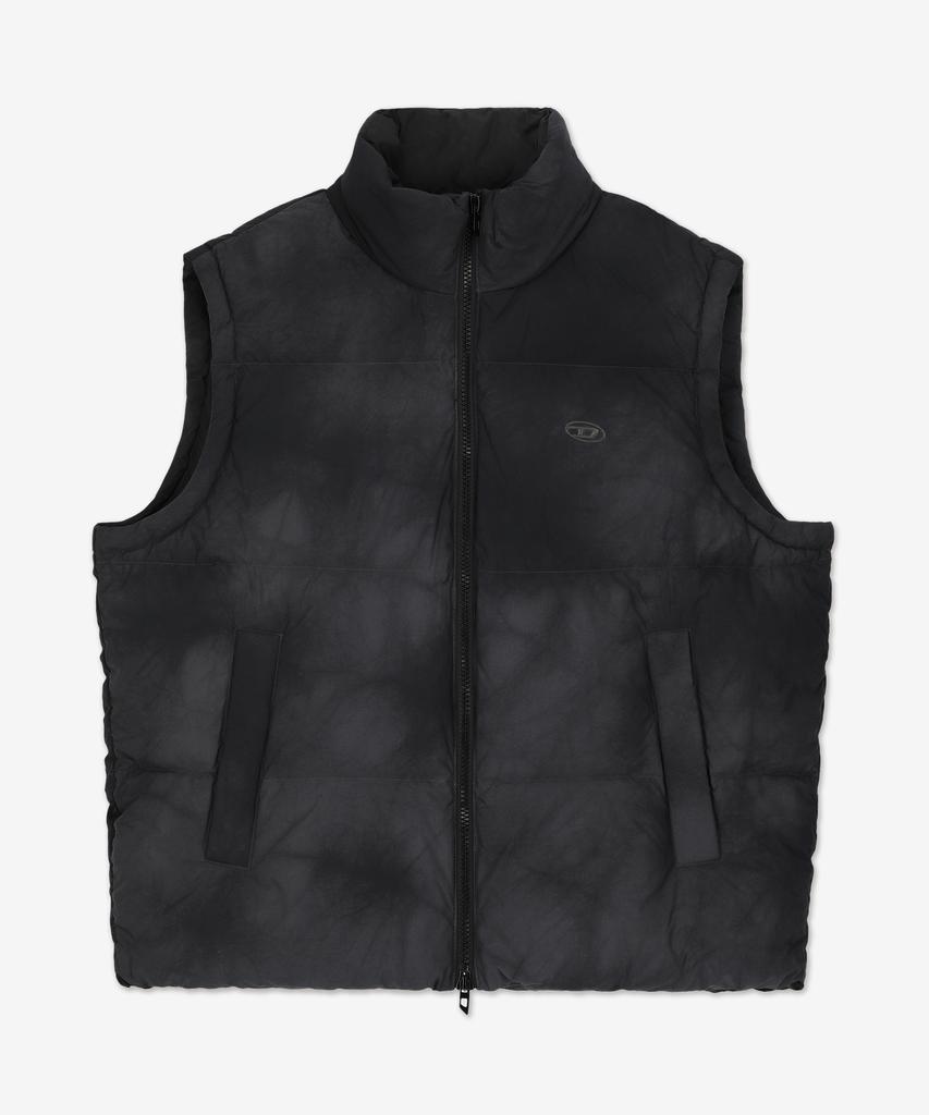 Diesel W Laville Sl Padded Vest - Black / A144030Cbcs9Xxa
