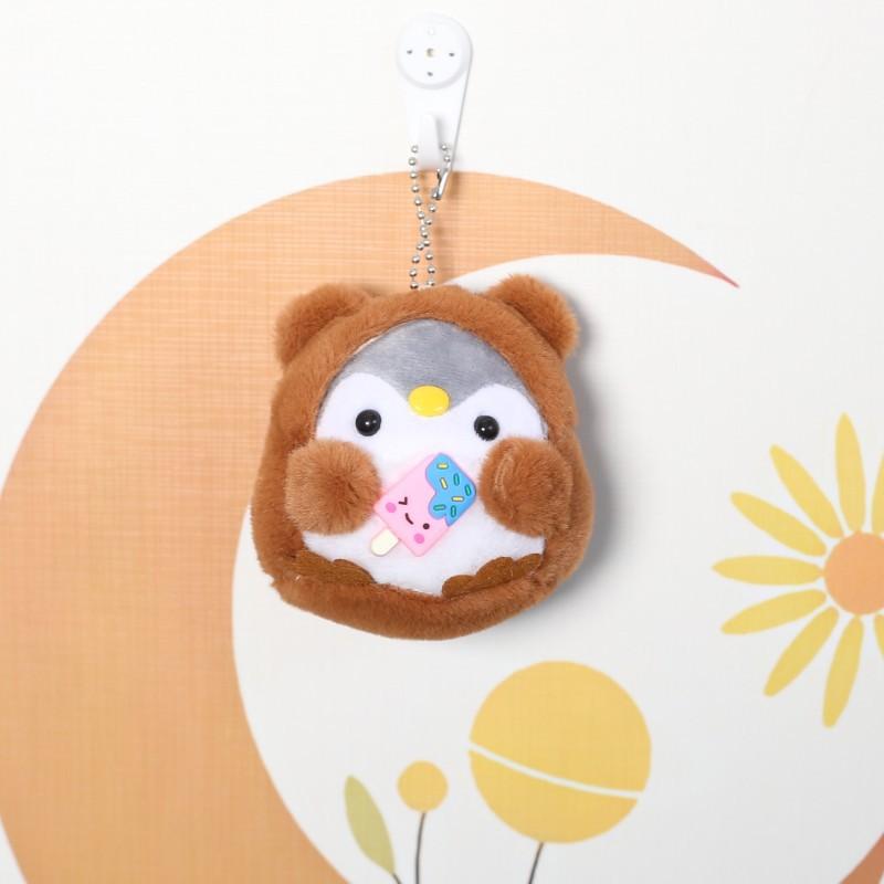 Cartoon Creative Lollipop Penguin Plush Toy Doll Pendant Doll Bag Keychain Doll Gift