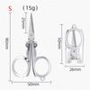 Crafts Pocket Foldable Stainless Steel Fishing Scissors Folding Scissors Embroidery Small Scissors