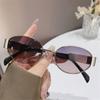 Summer Oval Sunglasses Metal Frame Classic Shades Fashion Eyewear  for Women & Men