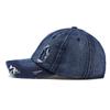 Hole Denim Cap Men's Spring Autumn Sunscreen Hat Women's Baseball Cap