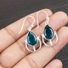 Apatite Handmade Silver Jewelry, 925 Sterling Silver Earring, Handmade Beautiful Gemstone Jewelry, Apatite Earring For Her