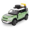 1:32 масштаба Defender 2022 City ORV, модель автомобиля из сплава, литье под давлением, металлическая игрушка, модель спортивного автомобиля со звуком и светом для детских подарков
