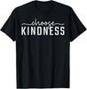 Choose Kindness Letter Print Women Men Be Kind Inspirational T-Shirt