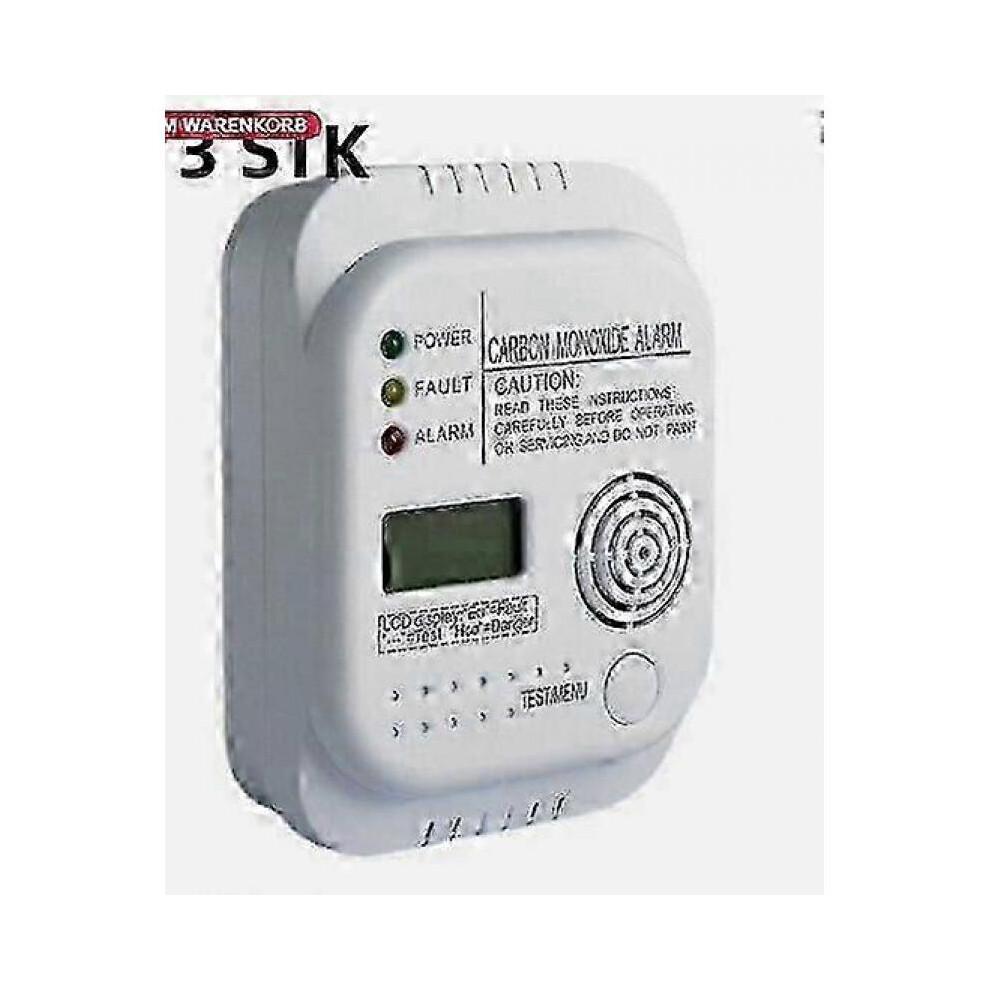 CO Melder Kohlenmonoxid Melder Gasmelder Warnmelder Kohlenmonoxidmelder LCD