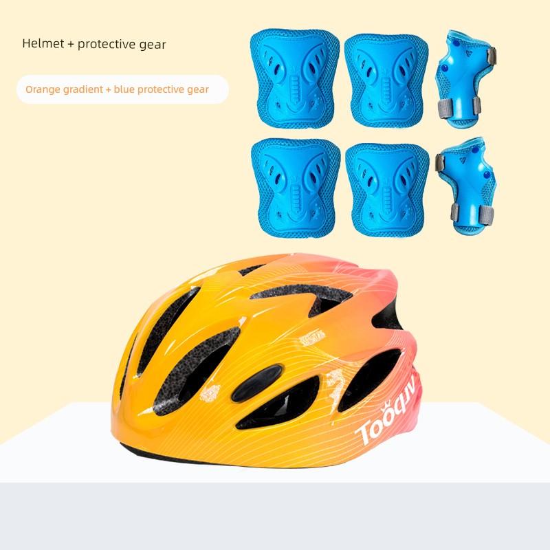 Tooquv Bicycle Helmets for Children Boy Cycling Helmet Girl Bicycle Mountain Bike Helmet Cycling Fixture
