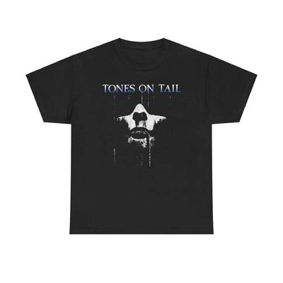 Футболка с коротким рукавом Tones On Tail для фаната, черная, полный размер S-5XL