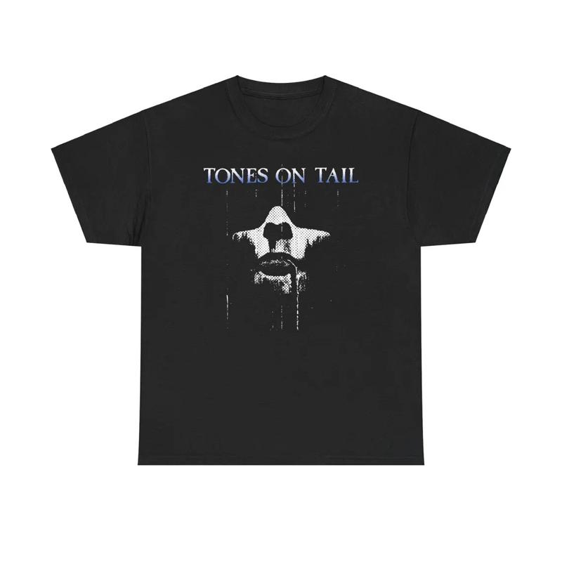 Футболка с коротким рукавом Tones On Tail для фаната, черная, полный размер S-5XL