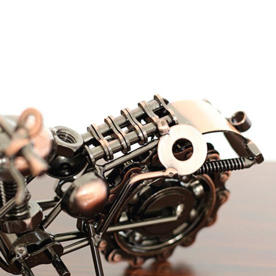 Decorative Stunning Fashion Collectable Perfect Craft Motorcycle Art Model Metal Motorcycle Art