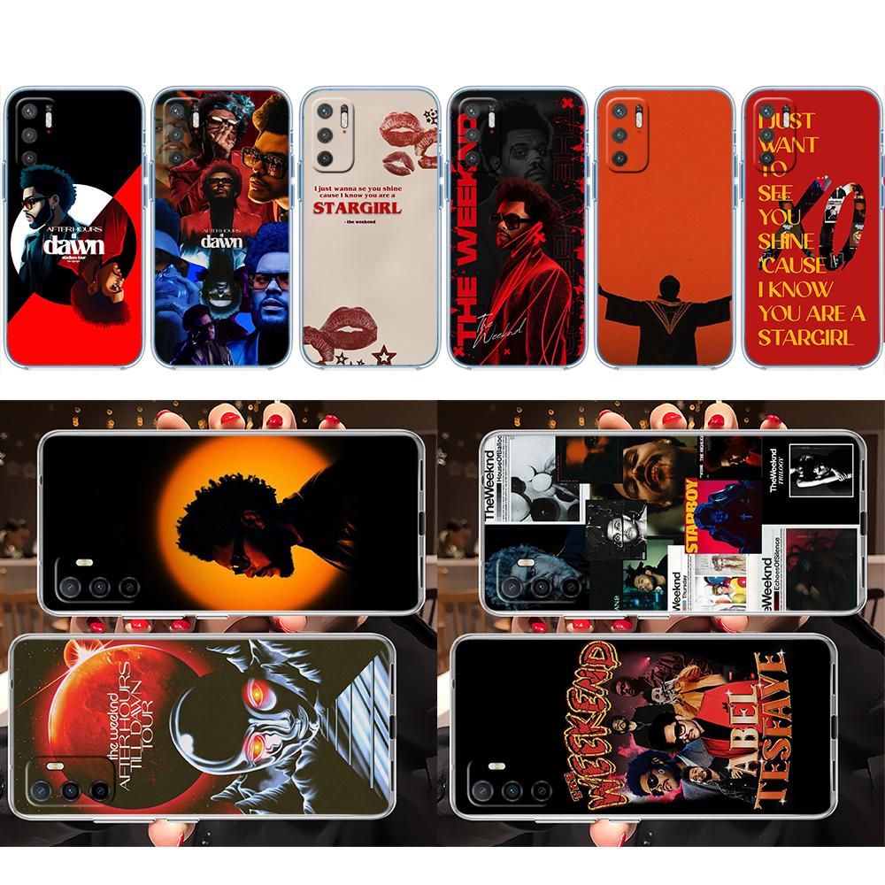 The Weeknd Transparent Phone Case for Samsung Galaxy A04 A04S A14 A23 A34 A54 M23 M33 M52 M53