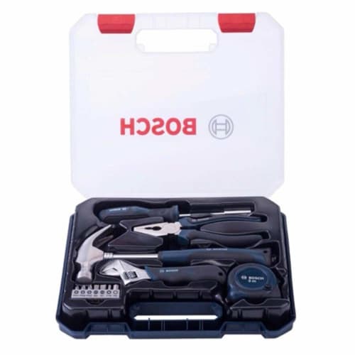 [.co.jp Exclusive] Bosch 12-Piece Tool Set with Storage Case [For Home Use: Ideal for New Homes, DIY Projects, and More]