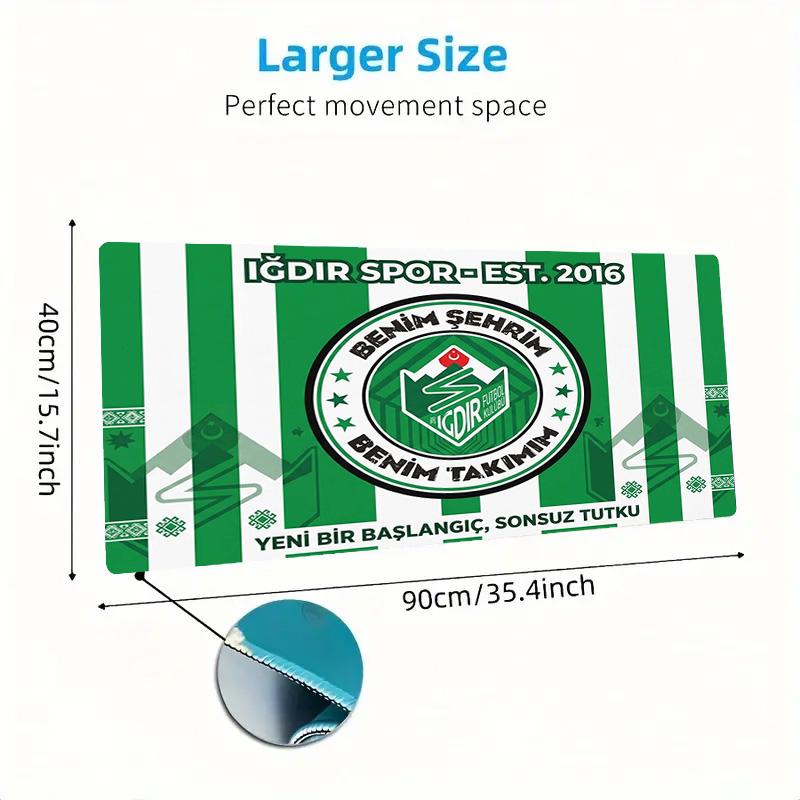 Iğdır FK duvar kağıdı Color Mouse Pad Large Gaming Table Cushion Non-slip Laptop Tablet Big Mousepad XXL Mat Mini PC Playmat With Lock edge