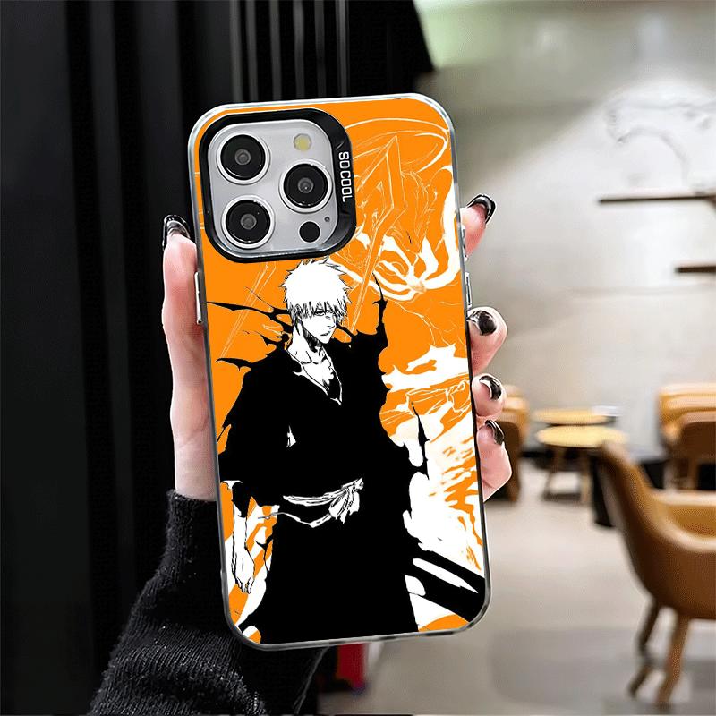 Мягкий чехол для телефона Bleach Kurosaki Ichigo для iPhone 15 16 17 Pro Max 17Air 16E 14 Plus 13 12 Mini Ударопрочный чехол Задняя крышка