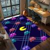 Ковер PacMan для гостиной, спальни, домашнего декора, крутой коврик с персонажем из фильма, игровой коврик для пола