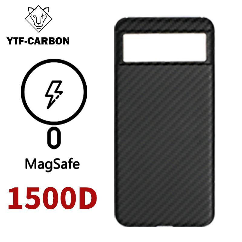 YTF Углеродное волокно Чехол для телефона Google Pixel 9 Google Pixel 8pro Magsafe Кевларовое волокно Google Pixel 9a Pixel 9proXL Pixel8 Чехол для телефона