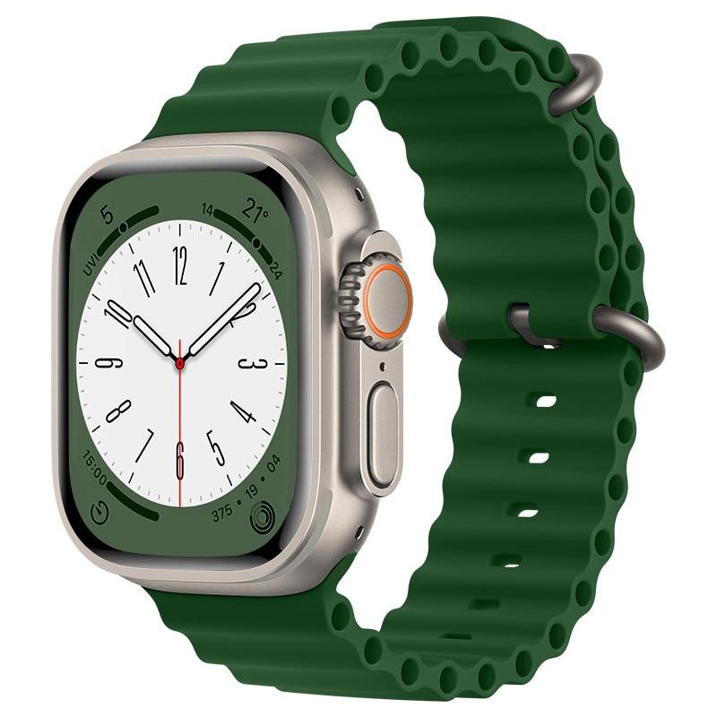 Ремешок Ocean для Apple Watch Series 8 Ultra 49 мм 45 мм 41 мм смарт-часы 44 мм 40 м 42 мм 38 мм iWatch серии 7 6 se 5 аксессуары