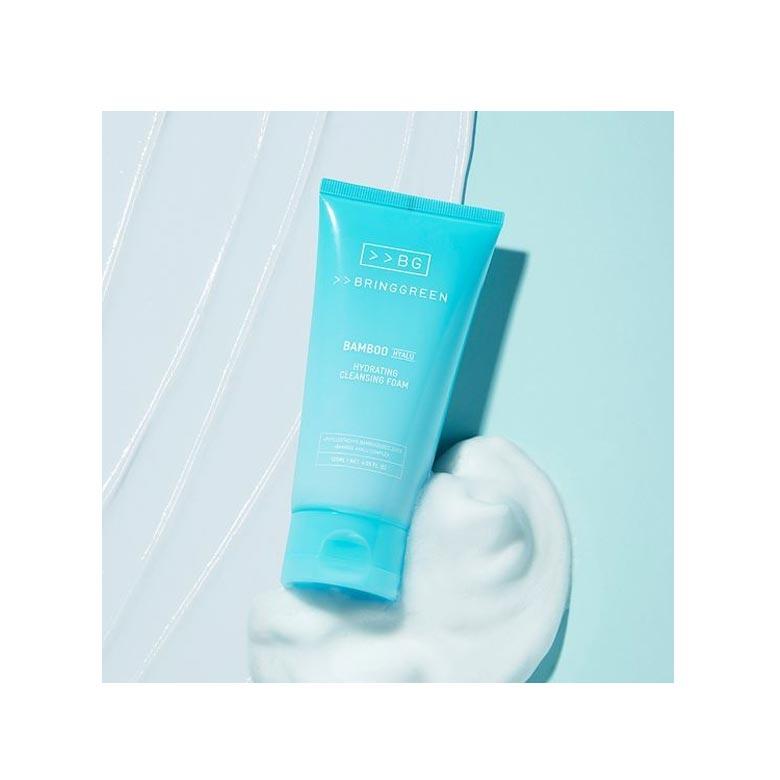 BRING GREEN Bamboo Увлажняющая очищающая пенка 120 мл