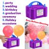 Portable Electric Double Nozzle Electric Blower Inflator For Party Decoration